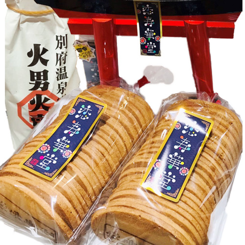 Honey rice crackers